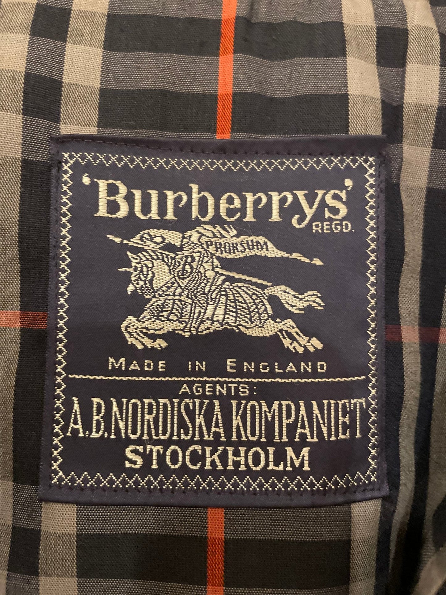 Burberry, Nordiska Kompaniet Stockholm