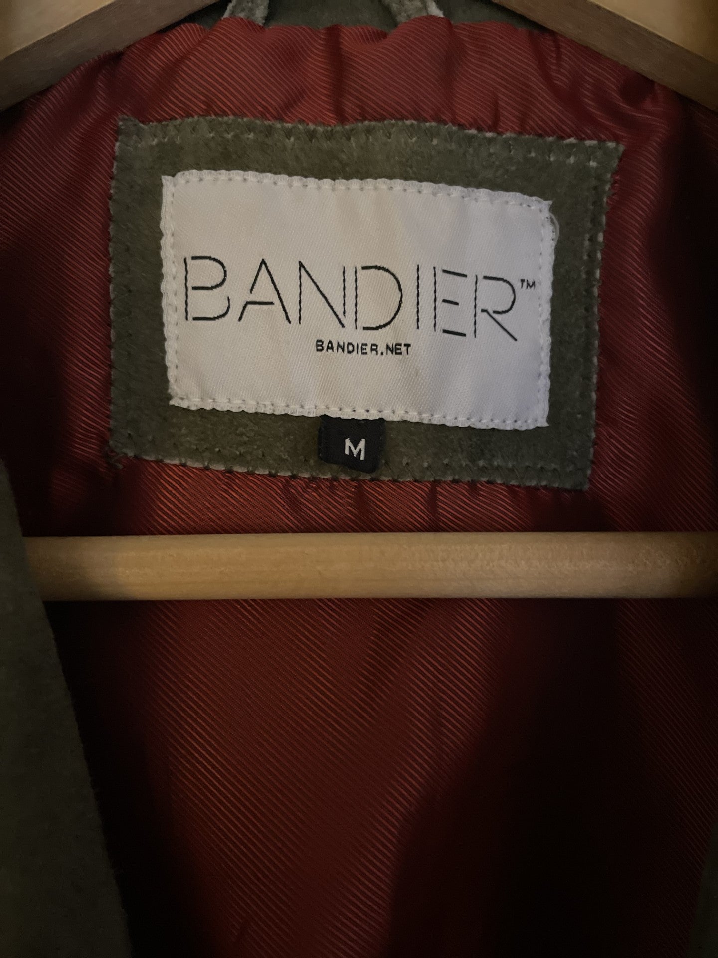 BANDIER läderjacka