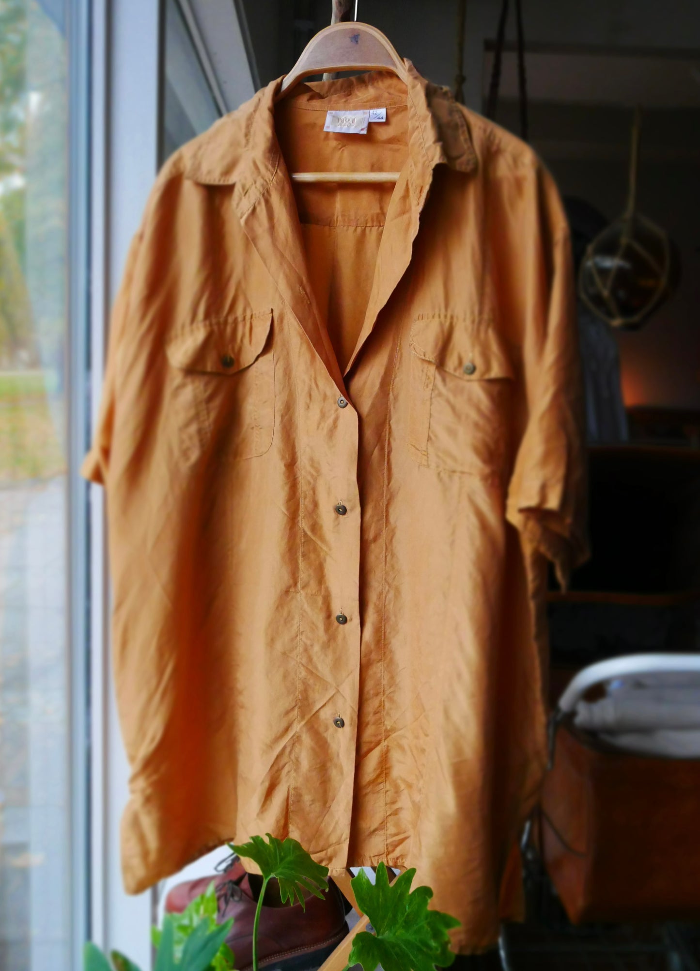 Silkesblus, vintage