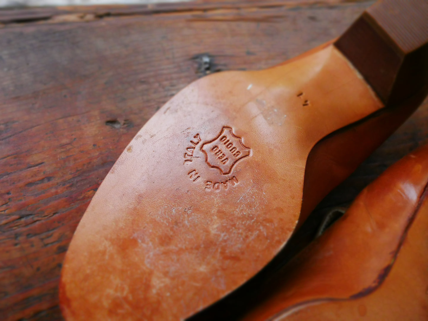 Vintage sko, Made in Italy