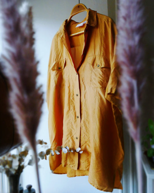 Silkesblus, vintage