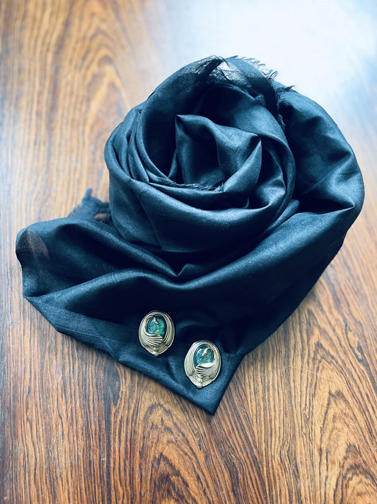 Vintage sjal, silke